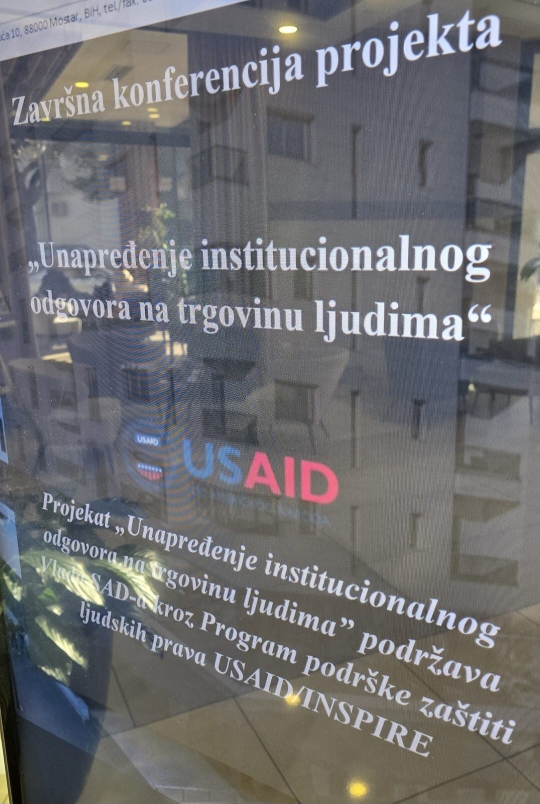 Unaprijeđenje institucijalnog odgovora na trgovinu ljudima